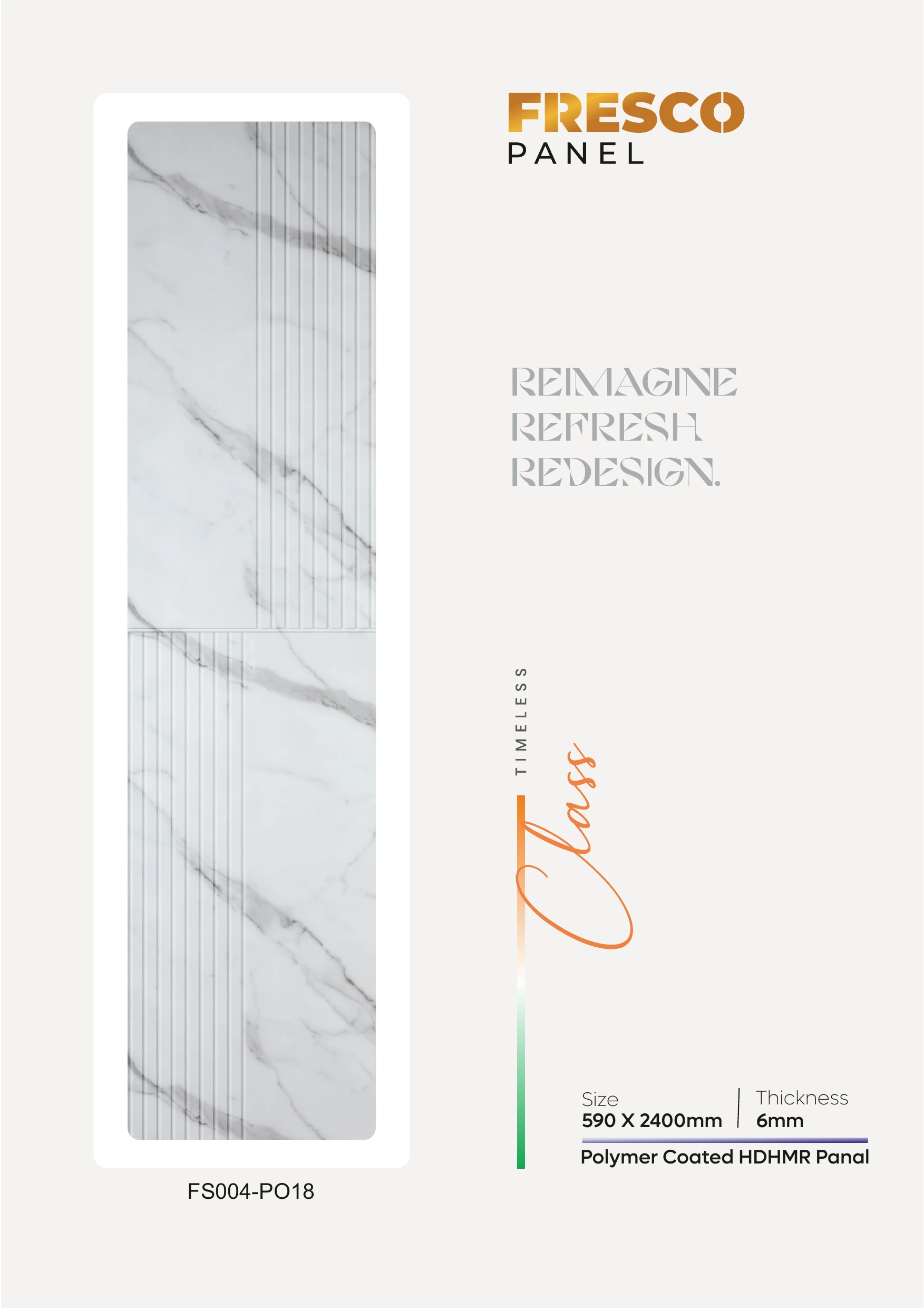 FS004-PO18 Fresco Panel Design
